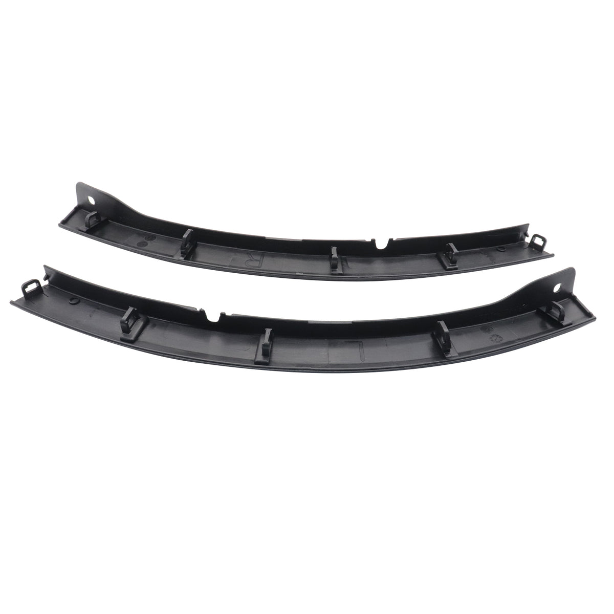 2pcs Textured Right & Left Front Bumper End Caps for Toyota RAV4 2016-2018