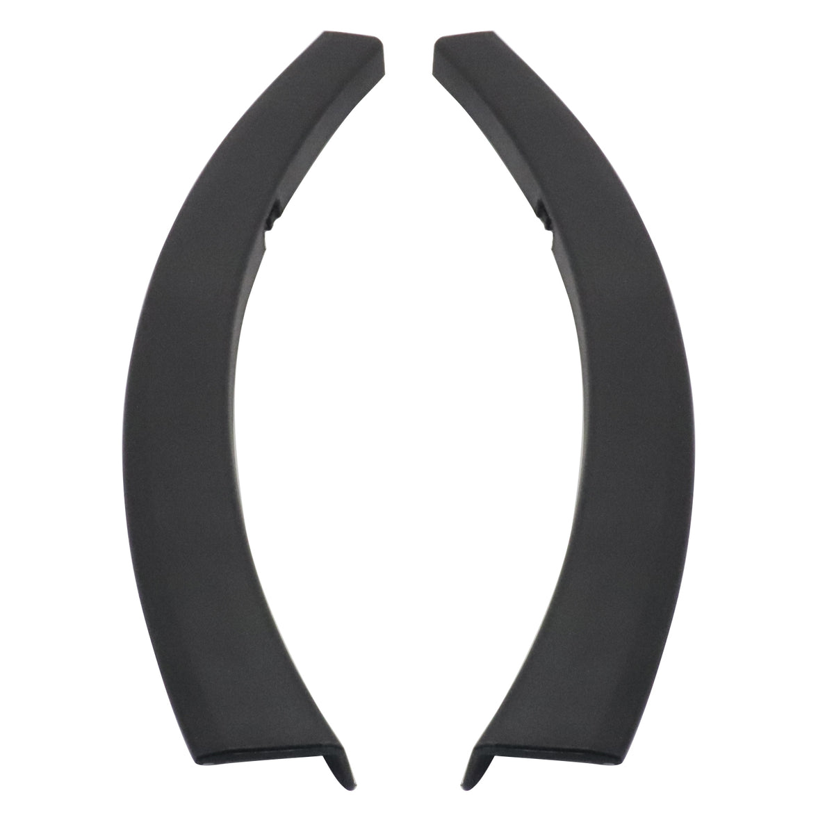 2pcs Textured Right & Left Front Bumper End Caps for Toyota RAV4 2016-2018