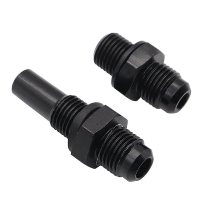 1Pair Fits For 4L80E Transmission Cooler Line Adapter Fittings 6AN Flare New