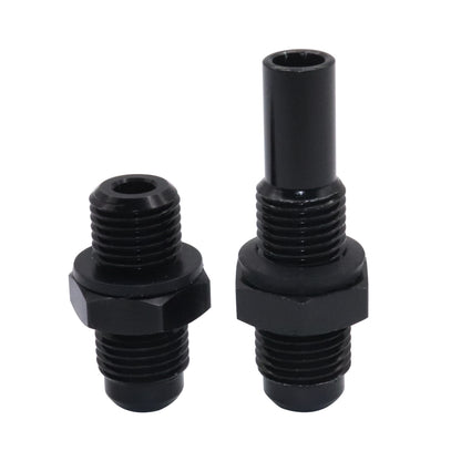 1Pair Fits For 4L80E Transmission Cooler Line Adapter Fittings 6AN Flare New