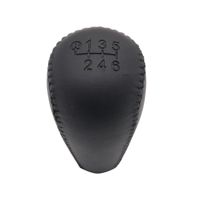 6 speed Leather Gear Shift Knob Black Fits For Toyota Tacoma 2005-2015