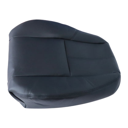 For 2007-2014 Chevy Tahoe Leather Driver Top Lean Back Seat Cover Black # 193