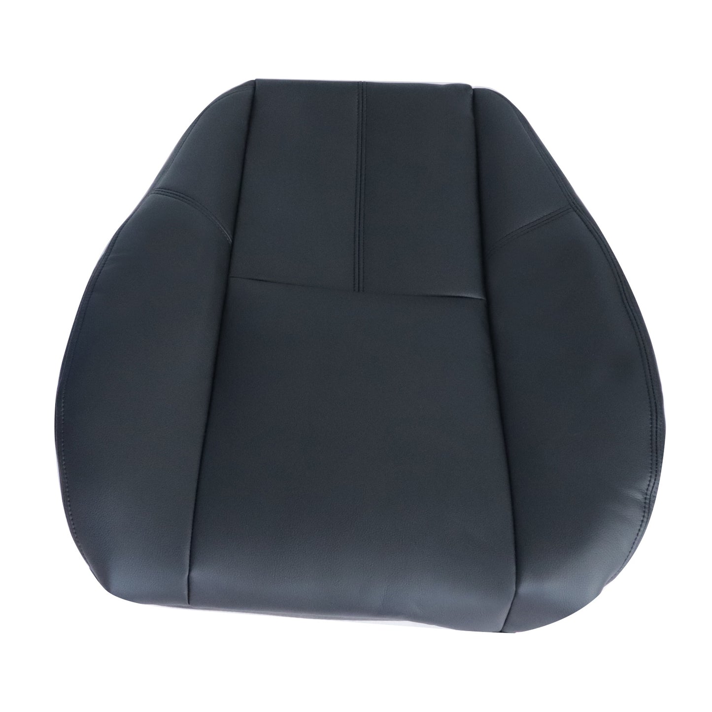 For 2007-2014 Chevy Tahoe Leather Driver Top Lean Back Seat Cover Black # 193