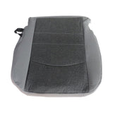 Driver Bottom Cloth Seat Cover Gray For 2016 2017 2018 Dodge Ram 1500 2500 3500
