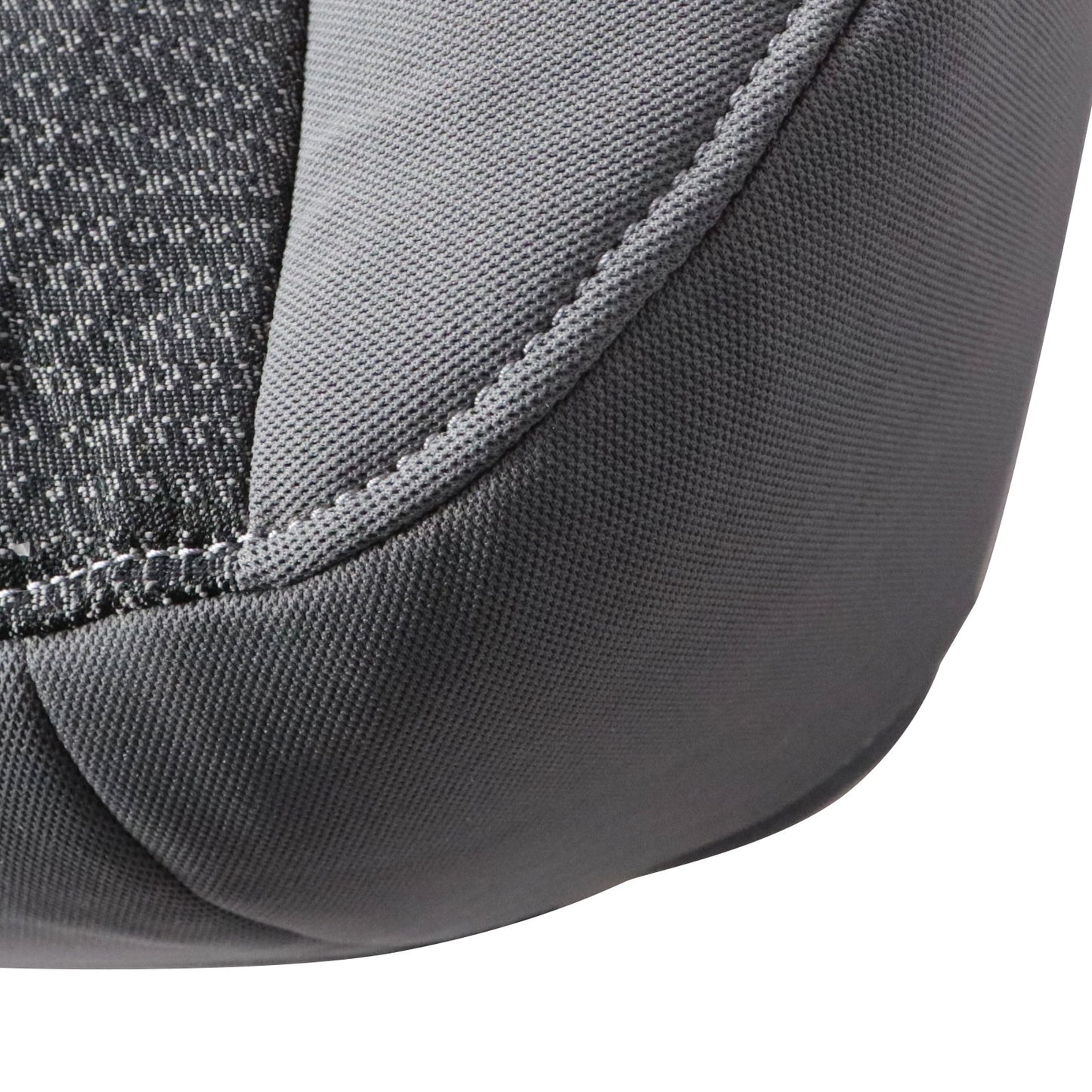 Driver Bottom Cloth Seat Cover Gray For 2016 2017 2018 Dodge Ram 1500 2500 3500
