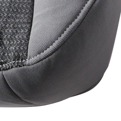 Driver Bottom Cloth Seat Cover Gray For 2016 2017 2018 Dodge Ram 1500 2500 3500