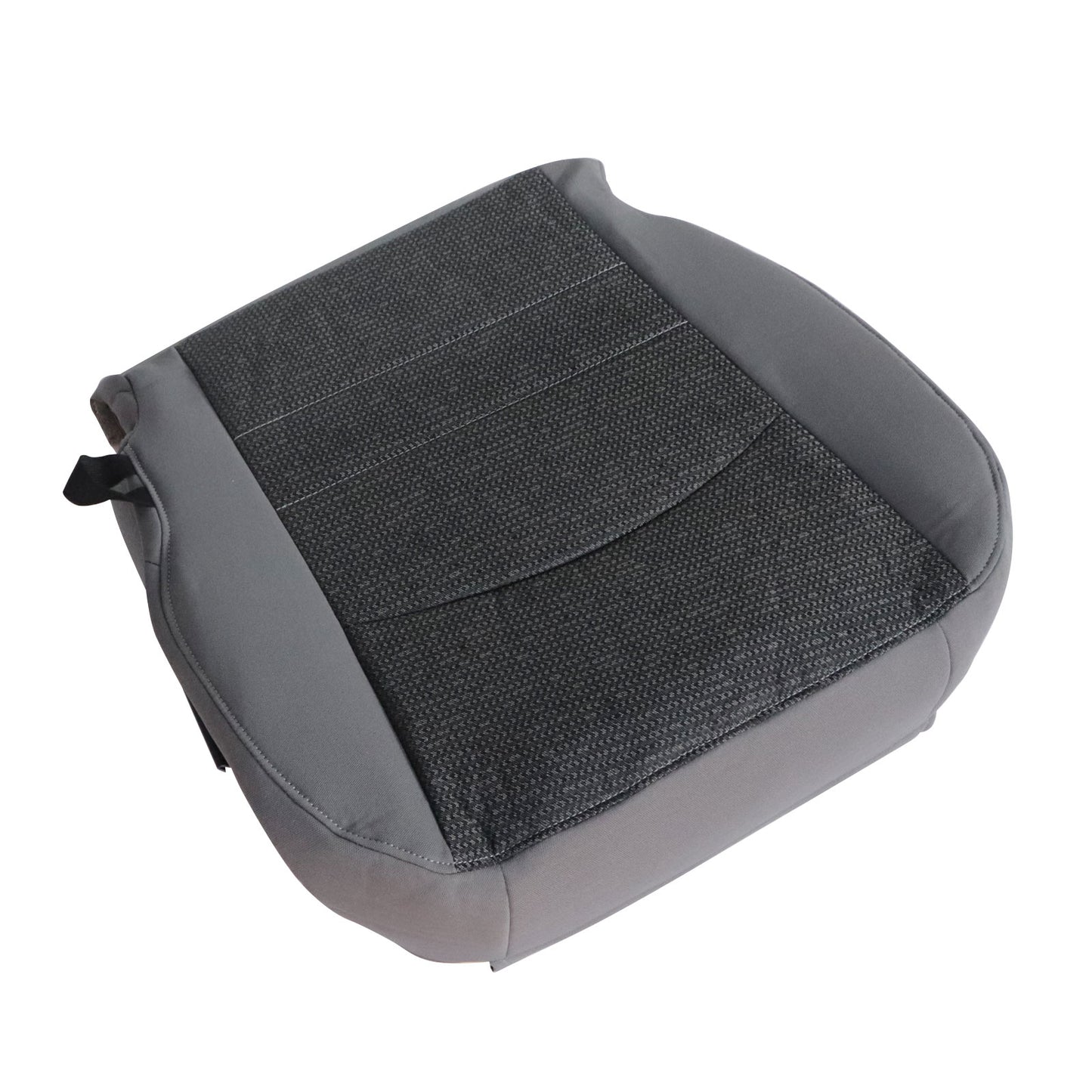 Driver Bottom Cloth Seat Cover Gray For 2016 2017 2018 Dodge Ram 1500 2500 3500