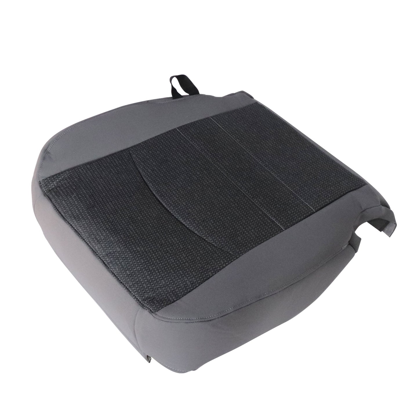 Driver Bottom Cloth Seat Cover Gray For 2016 2017 2018 Dodge Ram 1500 2500 3500