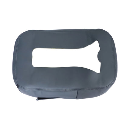 For Silverado Tahoe Sierra 2007-13 Leather Armrest Console JUMP SEAT Cover Top