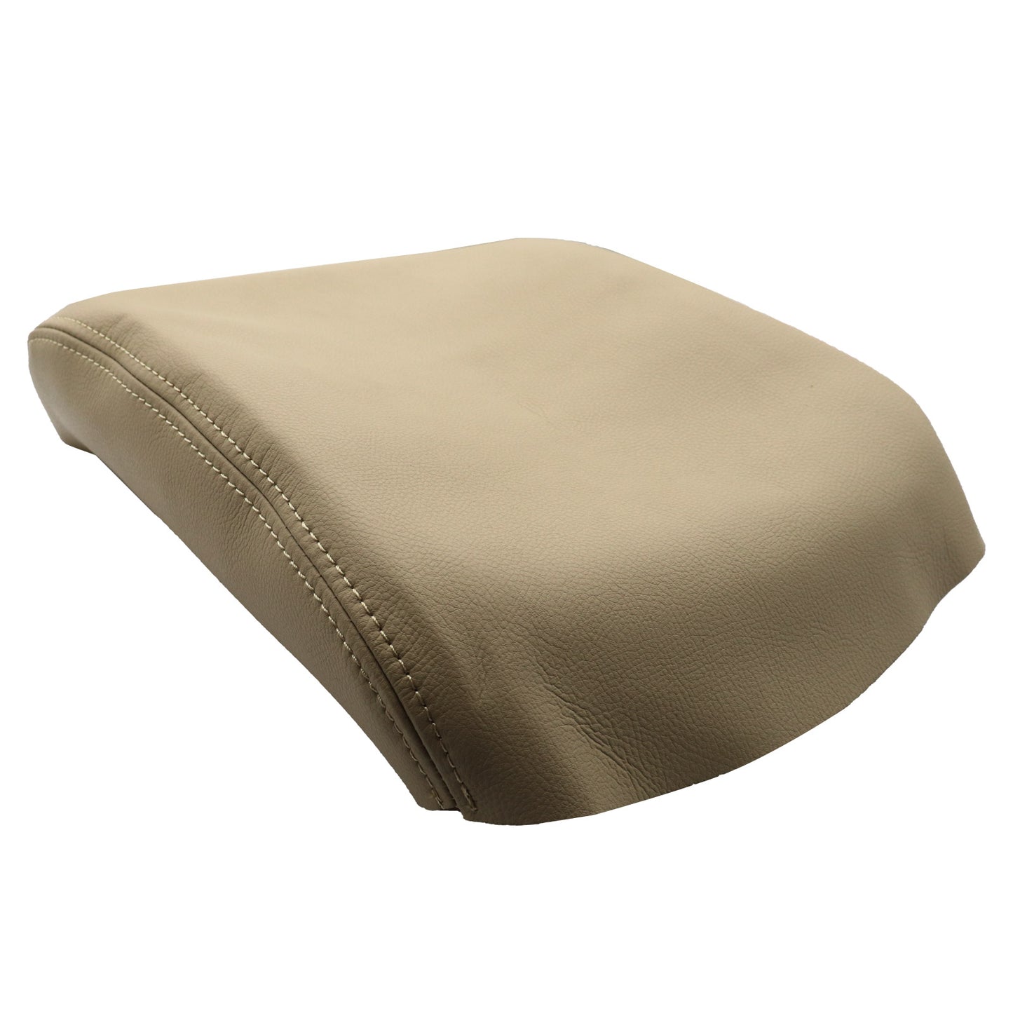 For 2006-2013 Honda Ridgeline Center Console Lid Armrest Cover Leather Beige Tan