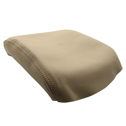 For 2006-2013 Honda Ridgeline Center Console Lid Armrest Cover Leather Beige Tan