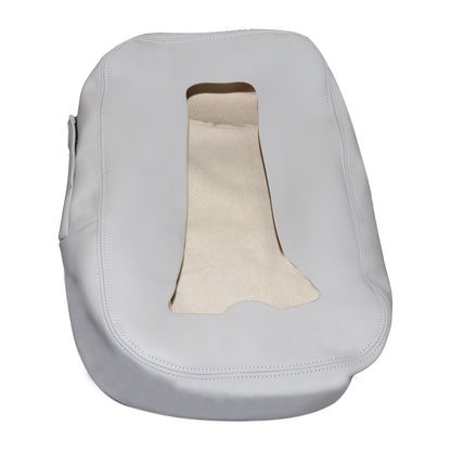 Leather Armrest Console JUMP SEAT Cover For 07-13 Chevy Silverado 1500 Gray
