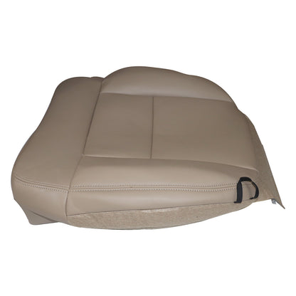 2004 2005 2006 07 08 For Ford F150 Passenger Bottom Leather Seat Cover Light Tan