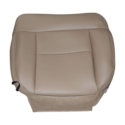 2004 2005 2006 07 08 For Ford F150 Passenger Bottom Leather Seat Cover Light Tan