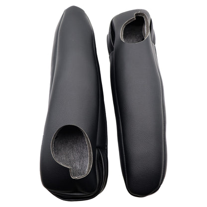 Fits 2011-2017 Toyota Sienna Front Seat Armrest Leather Cover Black