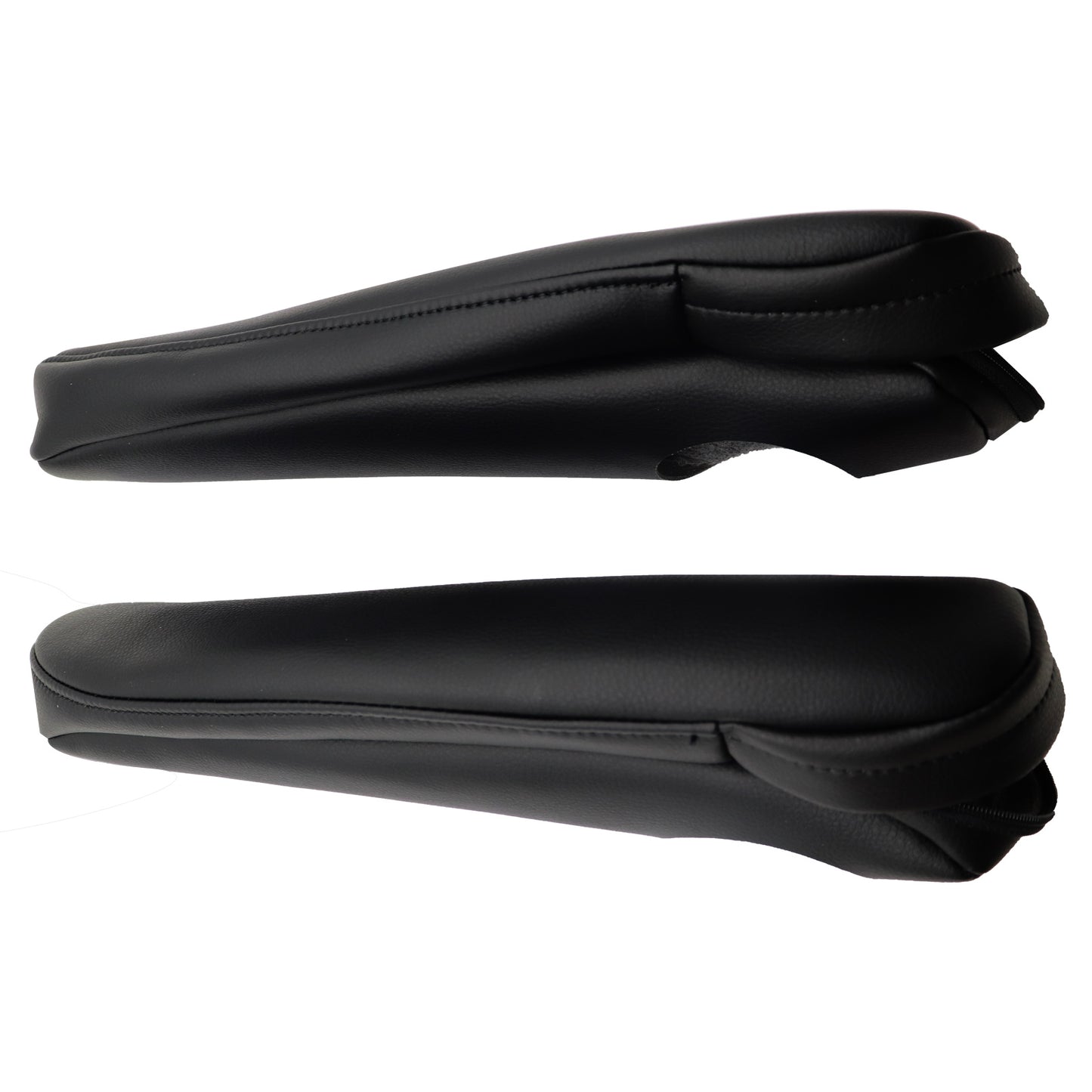 Fits 2011-2017 Toyota Sienna Front Seat Armrest Leather Cover Black