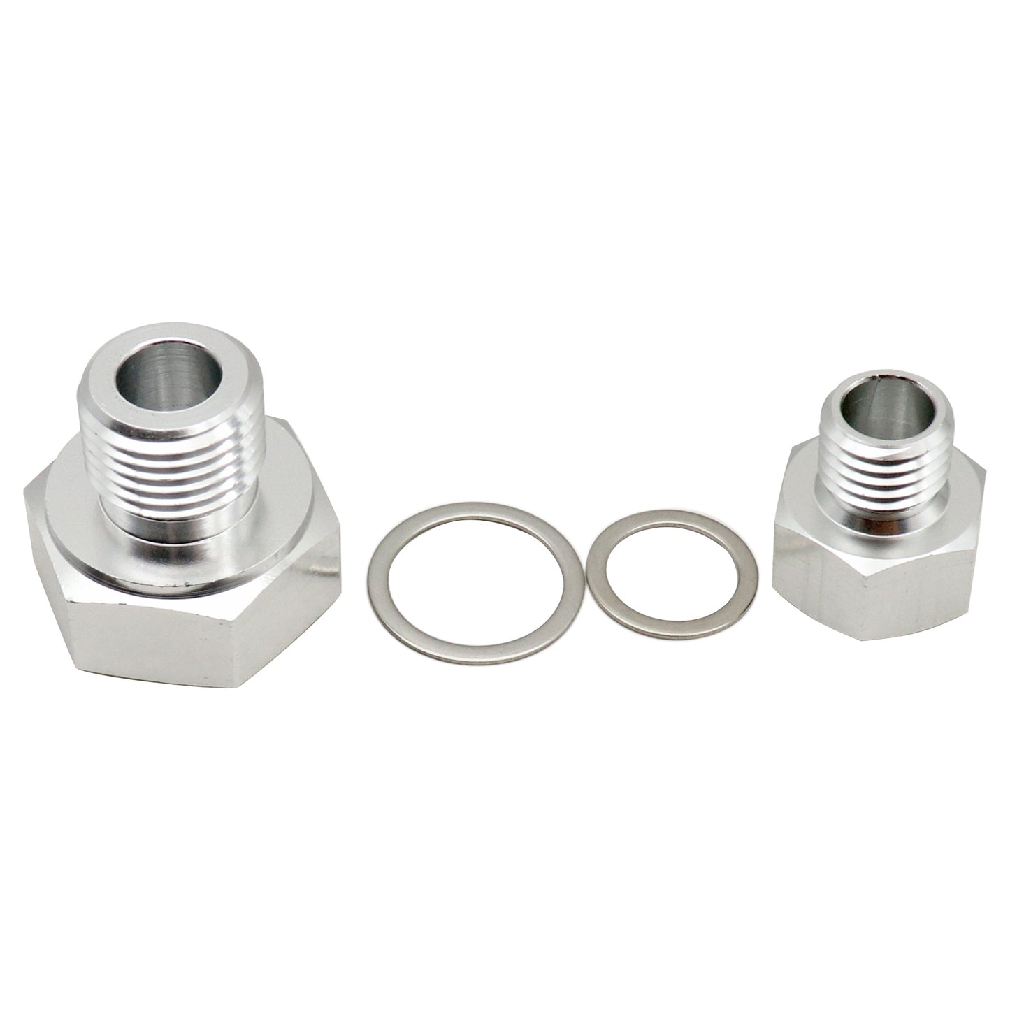 oil pressure coolant temp gauge fitting adapter For LS1 4.8 5.3 6.0 Swap M12 M16