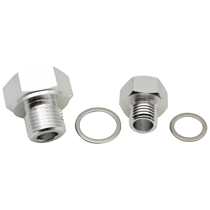 oil pressure coolant temp gauge fitting adapter For LS1 4.8 5.3 6.0 Swap M12 M16