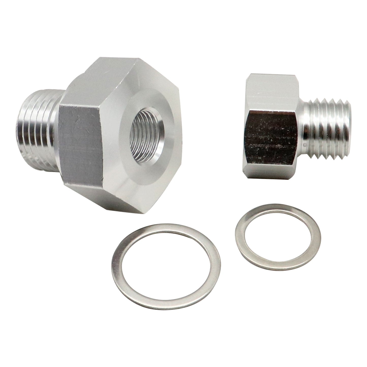 oil pressure coolant temp gauge fitting adapter For LS1 4.8 5.3 6.0 Swap M12 M16