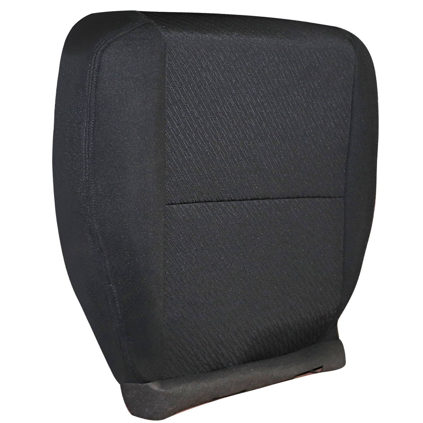 For 2007-2014 GMC Sierra 1500 2500HD 3500HD Driver Bottom Cloth Seat Cover Black