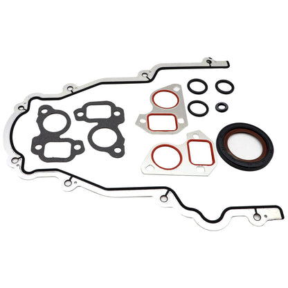Engine Timing Cover Gasket Set For 4.8L 5.3L 5.7L 6.0L 6.2L Chevy Silverado