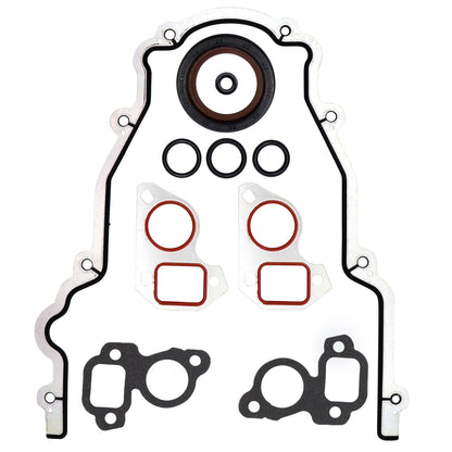 Engine Timing Cover Gasket Set For 4.8L 5.3L 5.7L 6.0L 6.2L Chevy Silverado