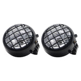 2Pcs NEW Headlights For Yamaha Banshee 1987-2006 Lens Bulbs Grills Warrior 350