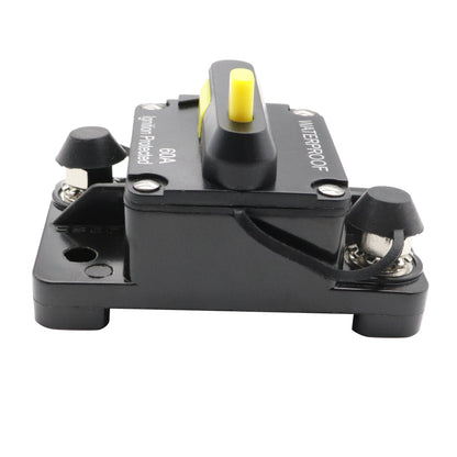 60AMP 12V DC Circuit Breaker Reset Car Auto Marine Stereo Audio FuseInverter 1pc