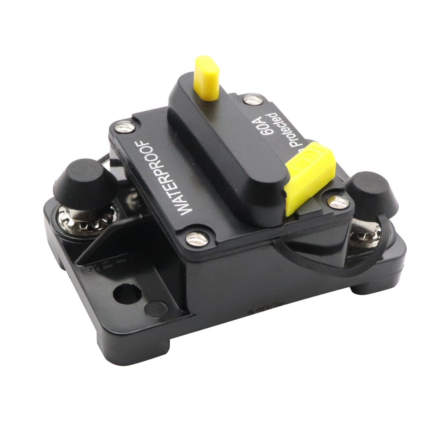 60AMP 12V DC Circuit Breaker Reset Car Auto Marine Stereo Audio FuseInverter 1pc