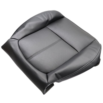 For 2011-2016 Ford F250 F350 Lariat Driver Bottom Perforated Leather Seat Cover