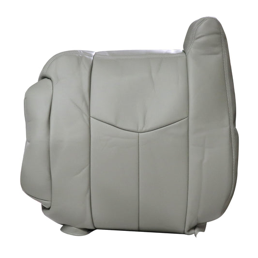 For 2003 2004 2005 2006 Silverado Sierra Top Lean Back Seat Cover Gray 922 92i