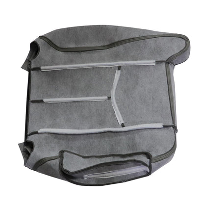 For 2003 2004 2005 2006 Silverado Sierra Top Lean Back Seat Cover Gray 922 92i