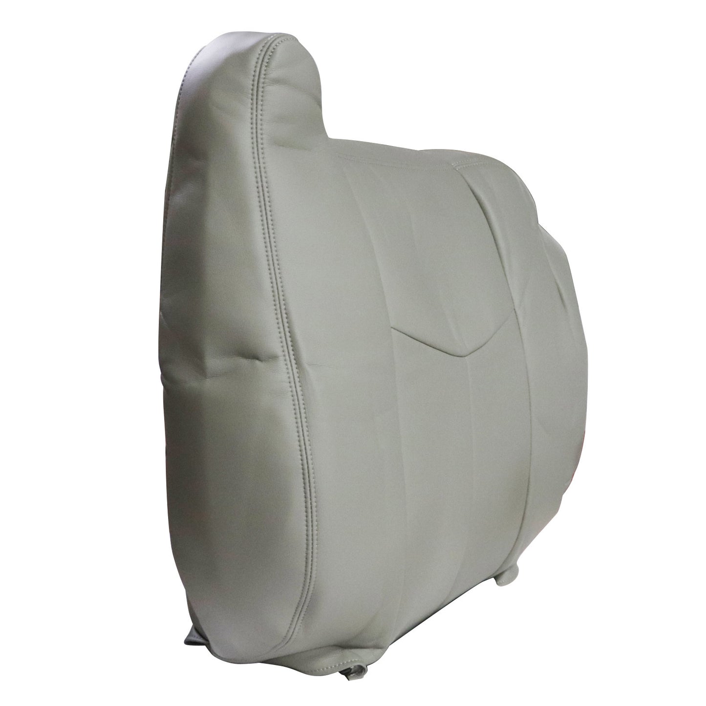 Passenger Top Lean Back Seat Cover Gray For Chevy Silverado GMC Sierra 2003-2006