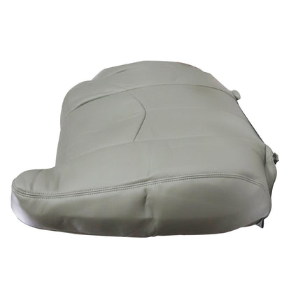 Passenger Top Lean Back Seat Cover Gray For Chevy Silverado GMC Sierra 2003-2006