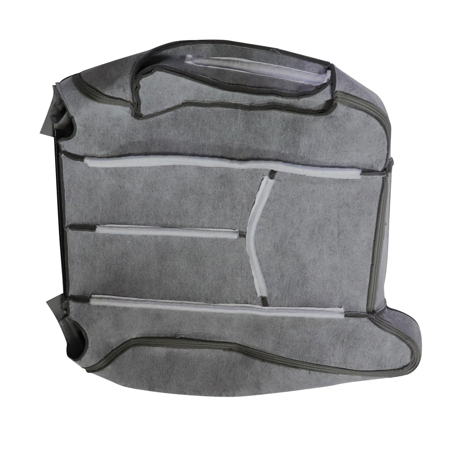 Passenger Top Lean Back Seat Cover Gray For Chevy Silverado GMC Sierra 2003-2006