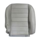 Passenger Side Bottom Leather Seat Cover Gray For 2003-2007 Hummer H2