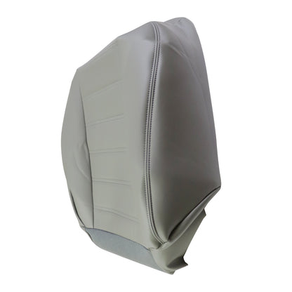 Passenger Side Bottom Leather Seat Cover Gray For 2003-2007 Hummer H2