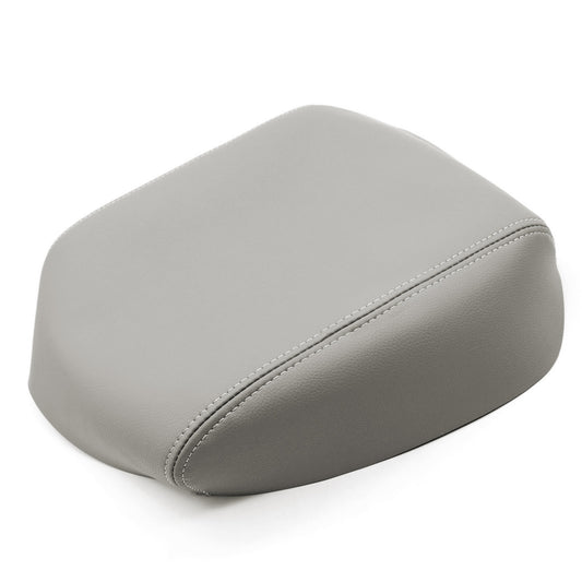 New Fits Honda Pilot 09-15 Leather Armrest Center Console Lid Cover Gray