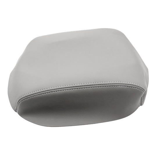 New Fits Honda Pilot 09-15 Leather Armrest Center Console Lid Cover Gray