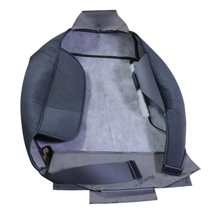 For 2003 2004 2005 Dodge Ram 1500 2500 3500 Passenger Cloth Seat Cover Dark Gray