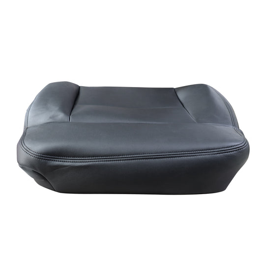 For 2004-2008 Ford F-150 STX XL XLT Passenger Side Bottom Leather Seat Cover Blk