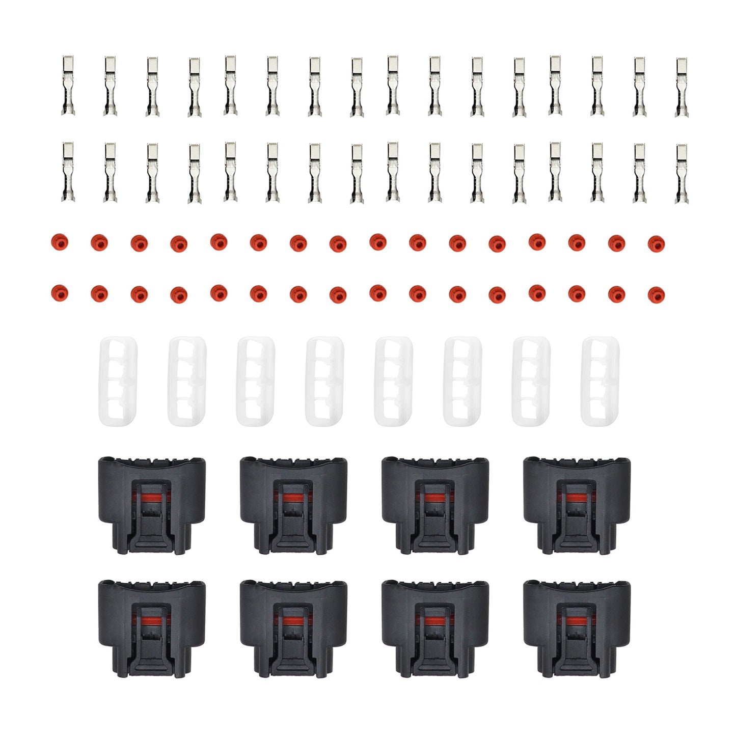 8PCS Ignition Coil Plug Connector Harness For Toyota Lexus Camry 90980-11885