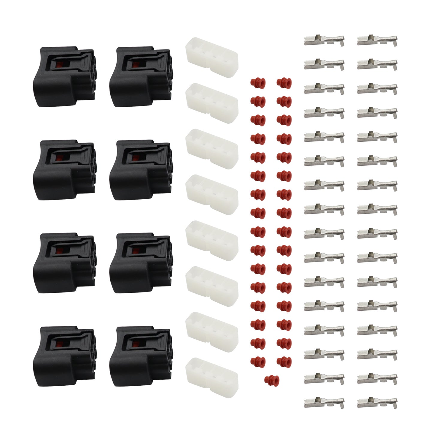8PCS Ignition Coil Plug Connector Harness For Toyota Lexus Camry 90980-11885