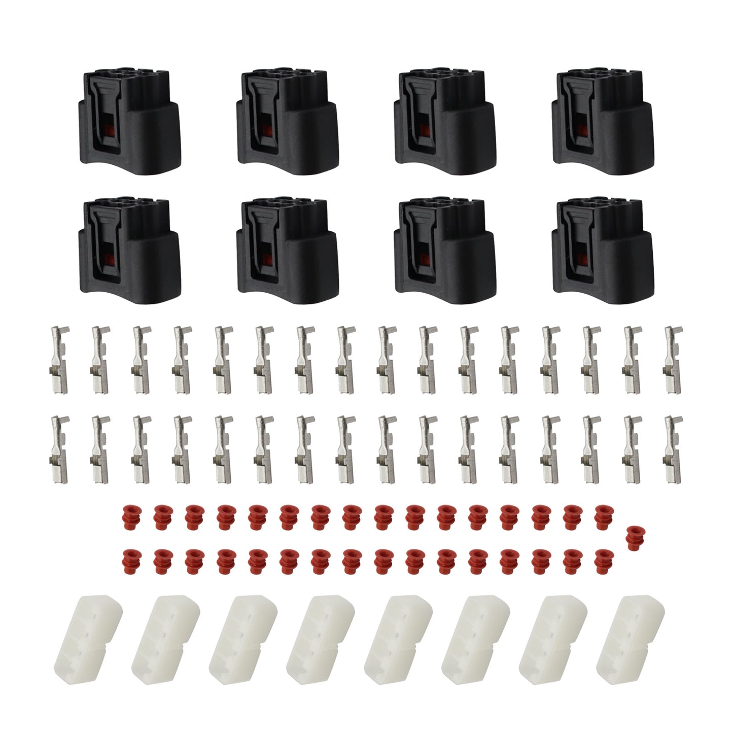 8PCS Ignition Coil Plug Connector Harness For Toyota Lexus Camry 90980-11885