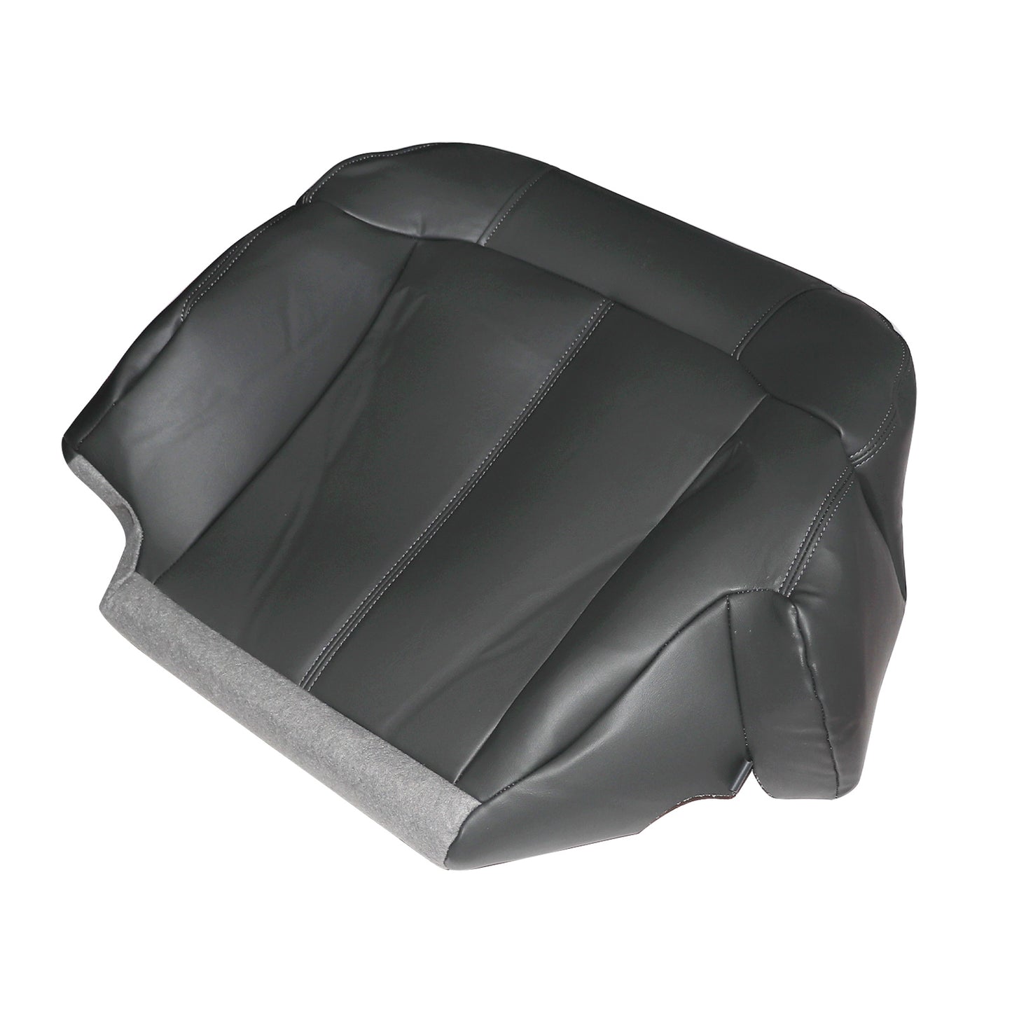 Driver Side Bottom Seat Cover 1999-2002 For Chevy Silverado GMC Sierra Dark Gray