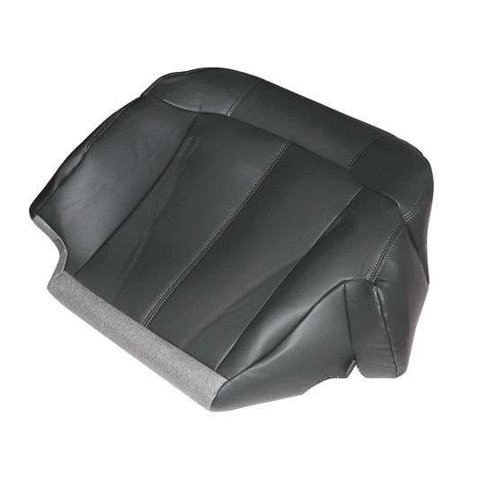 Driver Side Bottom Seat Cover 1999-2002 For Chevy Silverado GMC Sierra Dark Gray