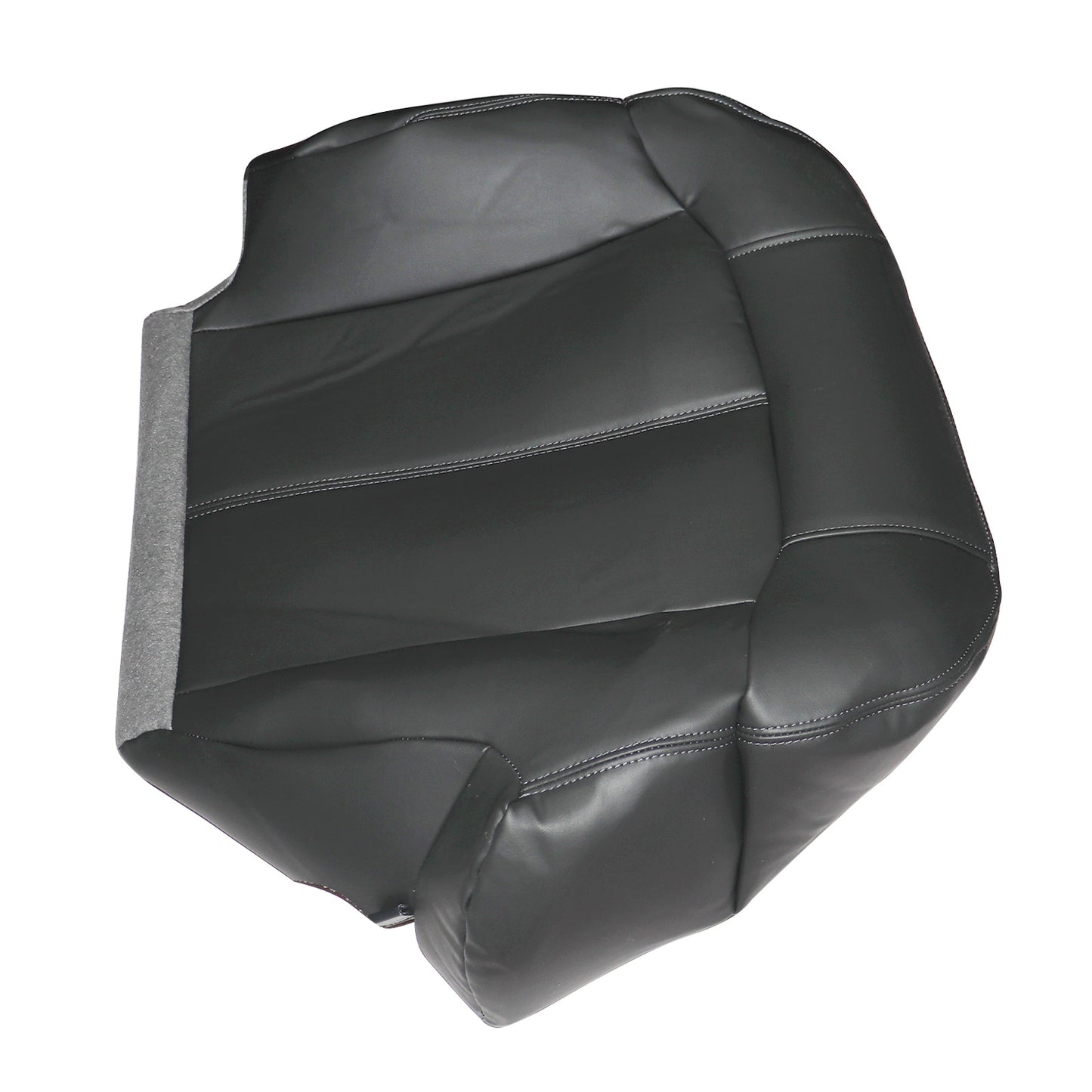 Driver Side Bottom Seat Cover 1999-2002 For Chevy Silverado GMC Sierra Dark Gray