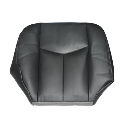 For 2003-2006 Chevy Silverado Passenger Bottom Leather Seat Cover Dark Gray 692