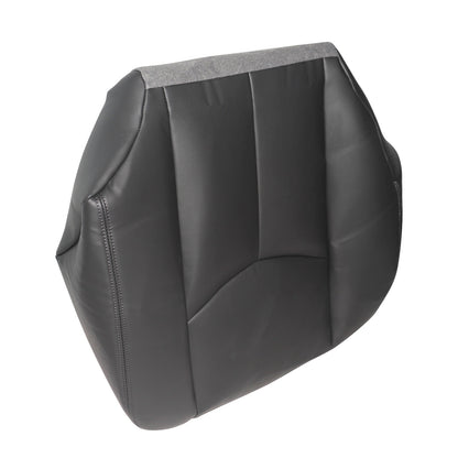For 2003-2006 Chevy Silverado Passenger Bottom Leather Seat Cover Dark Gray 692