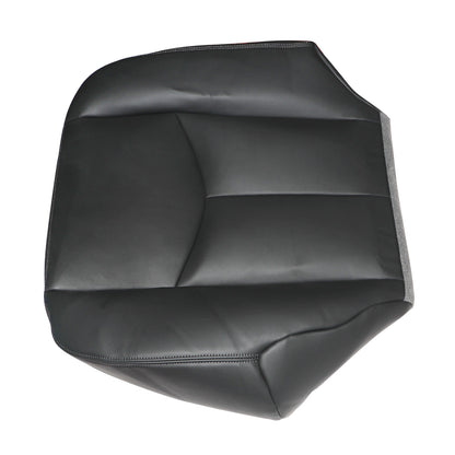 For 2003-2006 Chevy Silverado Passenger Bottom Leather Seat Cover Dark Gray 692